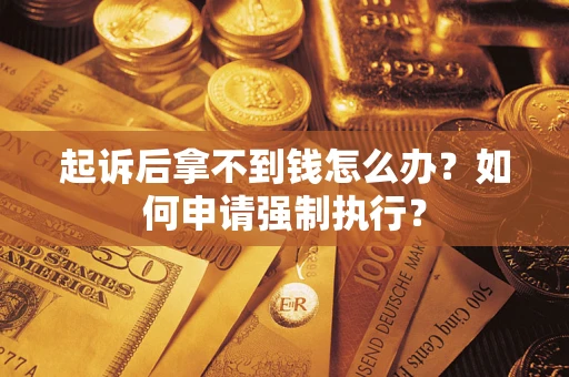 济南起诉后拿不到钱怎么办？如何申请强制执行？