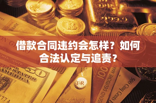 济南借款合同违约会怎样？如何合法认定与追责？
